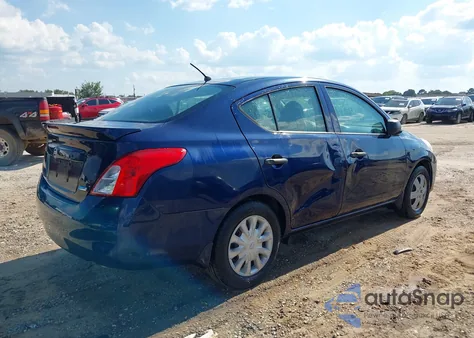 2014 Nissan Versa 1.6 S+ из США, поврежденный, VIN 3N1CN7AP2EL842032
